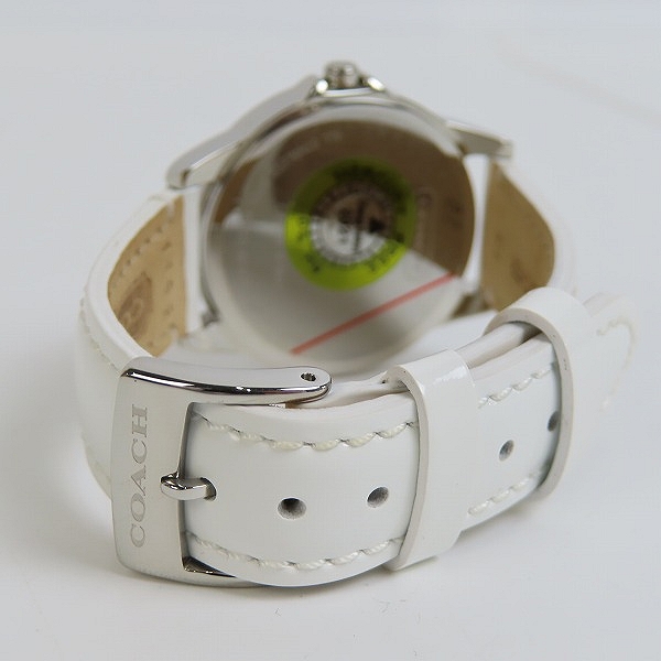実際に弊社で買取させて頂いたCOACH/コーチ アナログ クォーツ ウォッチ/腕時計 CA 13.7.14.0647【動作未確認】の画像 2枚目