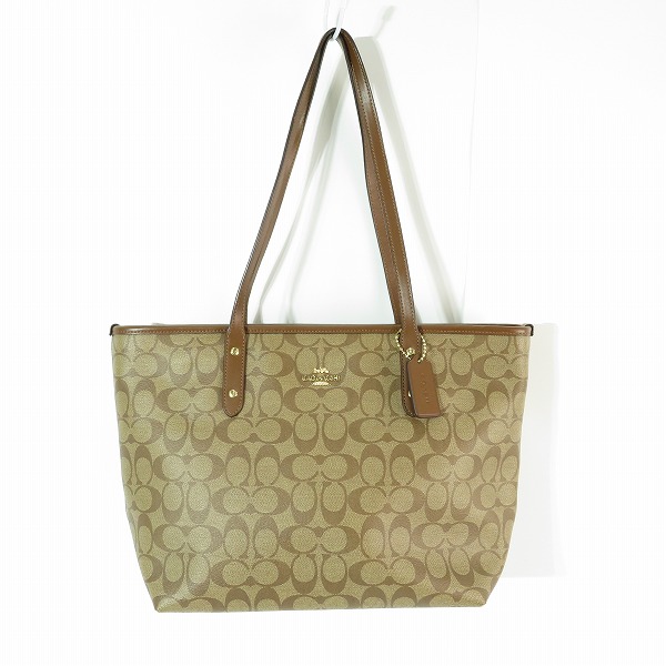 実際に弊社で買取させて頂いたCOACH/コーチ シグネチャー トートバック F58292