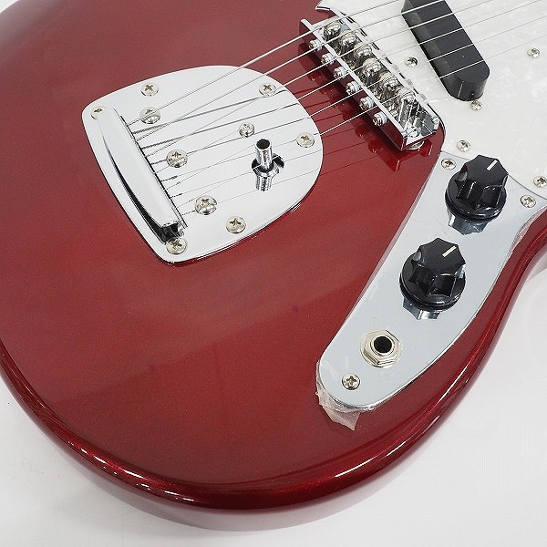 実際に弊社で買取させて頂いた★PhotoGenic/フォトジェニック MG-200 ムスタングType マッチングヘッド エレキギター ソフトケース付 の画像 6枚目