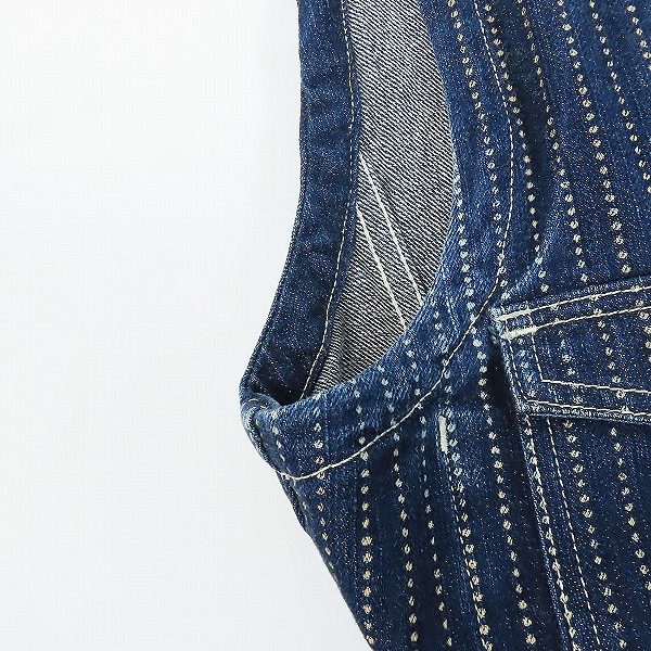 実際に弊社で買取させて頂いたFLATHEAD/フラットヘッド ワークベスト/38の画像 5枚目