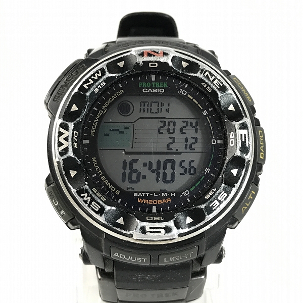 実際に弊社で買取させて頂いたCASIO/カシオ PRO TREK/プロトレック 電波ソーラーマルチバンド6/PRW-2500-1JF