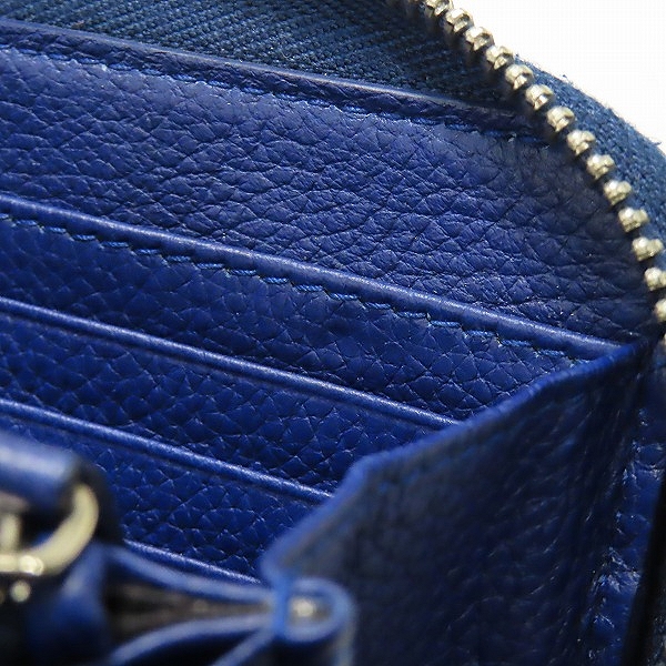 実際に弊社で買取させて頂いたDior Homme/ディオールオム 2ラウンドジップ ウォレット/財布の画像 7枚目