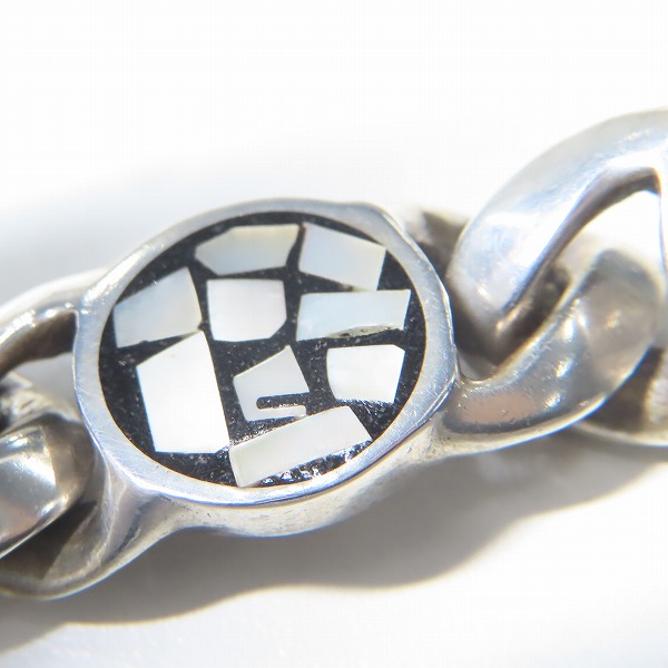 実際に弊社で買取させて頂いたSTANLEY GUESS/スタンリーゲス ラウンドマルチシェルブレスレットの画像 7枚目