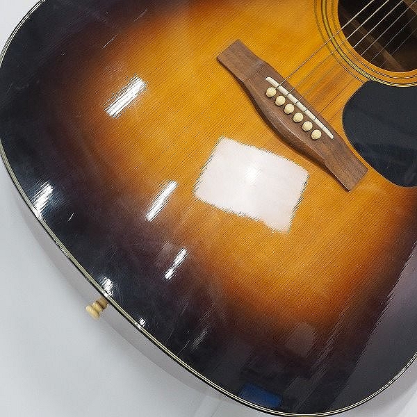 実際に弊社で買取させて頂いた★YAMAHA/ヤマハ F39PJ TBS アコースティックギター/アコギ ソフトケース付の画像 6枚目