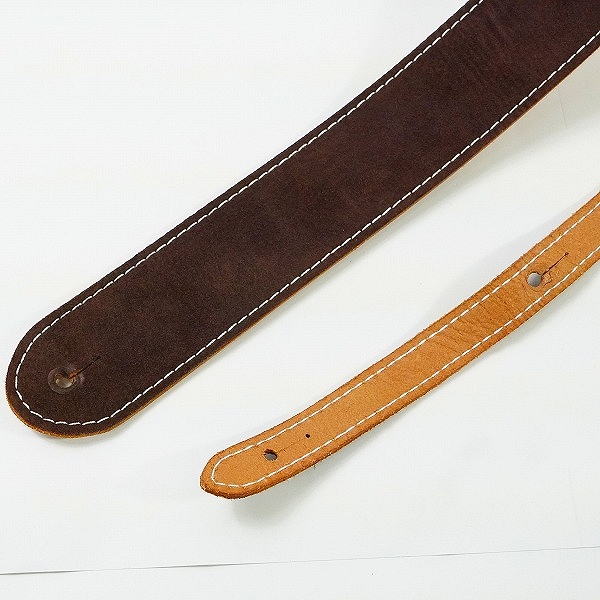 実際に弊社で買取させて頂いたLive Line/ライブライン ギター/ベース用 レザーストラップ ブラウンの画像 2枚目