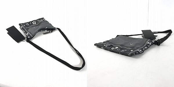 実際に弊社で買取させて頂いたNEIGHBORHOOD/ネイバーフッド BANDANA SACOCHE BAG バンダナ サコッシュ バッグ 221TQNH-CG02の画像 2枚目