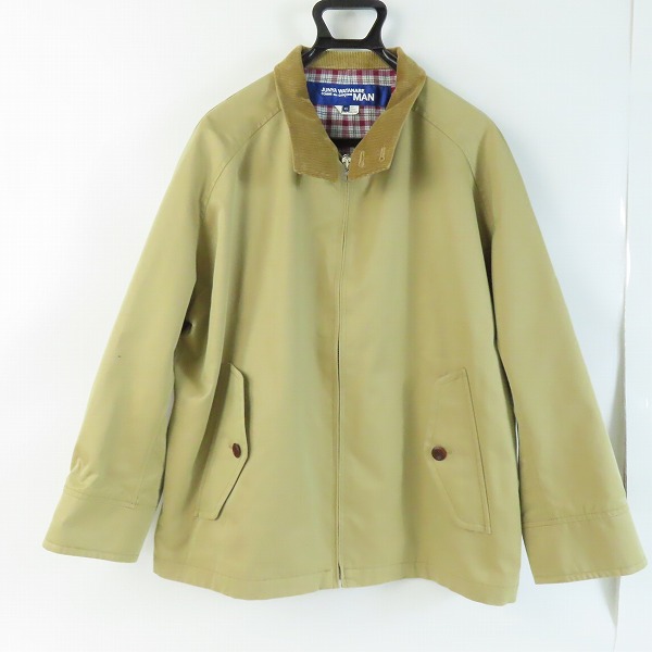 実際に弊社で買取させて頂いたCOMME des GARCONS JUNYA WATANABE MAN/コムデギャルソンジュンヤワタナベマン プレイドラインジャケット WH-J031/XS