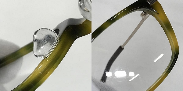 実際に弊社で買取させて頂いた999.9/フォーナインズ メガネフレーム アイウェア ネオプラスチック TITANIUM チタン NPM-25の画像 8枚目
