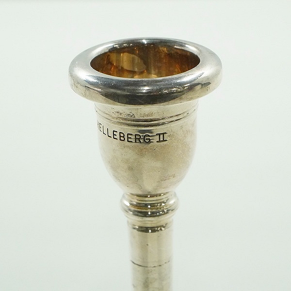 実際に弊社で買取させて頂いたSchilke/シルキー HELLEBERG II/2 シルバー ヘルバーグ チューバ用 マウスピースの画像 3枚目