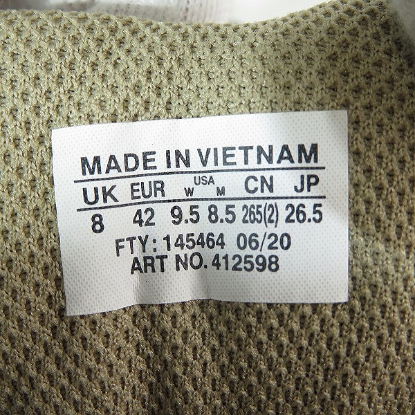 実際に弊社で買取させて頂いた【未使用】Salomon/サロモン XA -PRO 3D ゴアテックス スニーカー BEAMS 412598/26.5の画像 5枚目