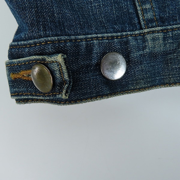 実際に弊社で買取させて頂いたNUMBER (N)INE/ナンバーナイン 02SS モダンエイジ期 デニムジャケット 3の画像 6枚目