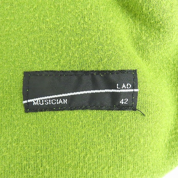 実際に弊社で買取させて頂いたLAD MUSICIAN/ラッドミュージシャン 22AW 2Tuck Pants アラベスク柄 ベロアジャガード 2222-651/42の画像 3枚目