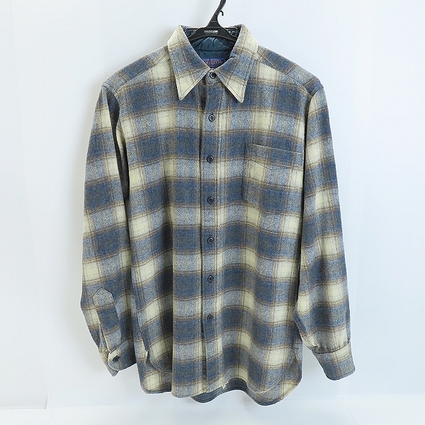 実際に弊社で買取させて頂いたPENDLETON/ペンドルトン ウール チェック フランネルシャツ 長袖シャツ/S
