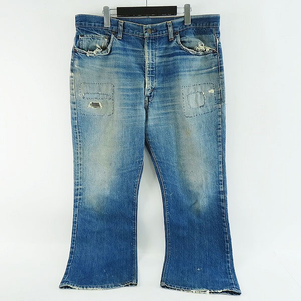実際に弊社で買取させて頂いたLEVI'S/リーバイス ヴィンテージ 517-0217 刻印2 ジップフライ デニムパンツ