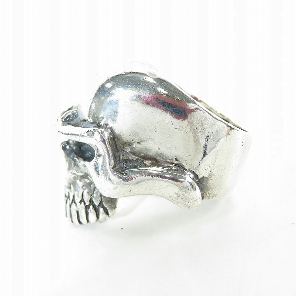 実際に弊社で買取させて頂いたTHIRTEEN DESIGNS/サーティーンデザインズ スカルリング 21号-22号の画像 2枚目