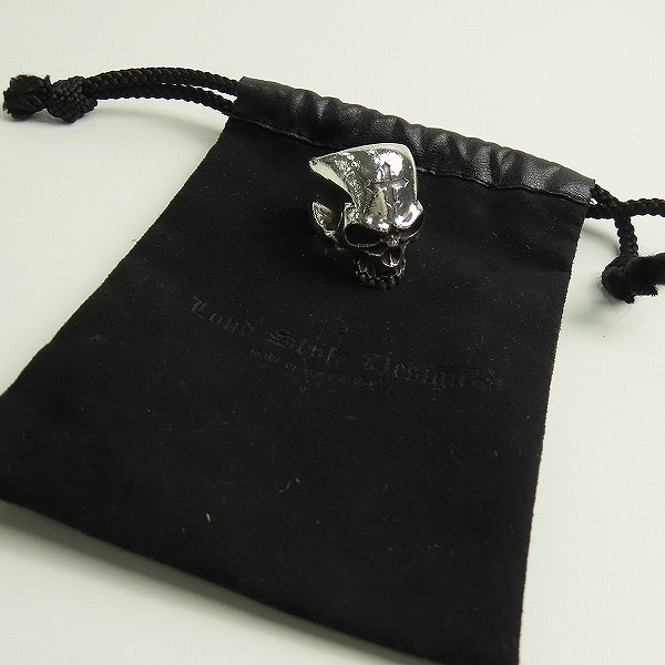 実際に弊社で買取させて頂いたLoud Style Design/LSD/ラウドスタイルデザイン スカル リング 16-17号の画像 9枚目