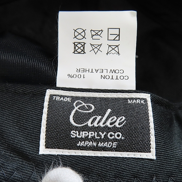 実際に弊社で買取させて頂いた【未使用】CALEE×COCA-COLA/キャリー×コカ コーラ INTERNATIONAL LOGO CAP インターナショナル ロゴ キャップ CL-20SS003CC/Fの画像 5枚目