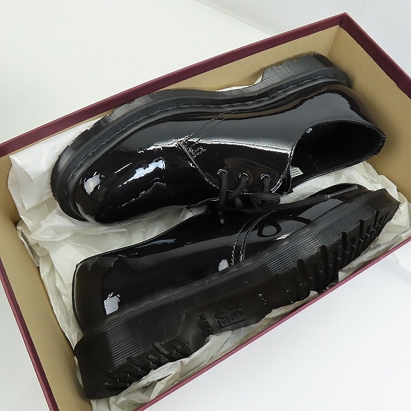 実際に弊社で買取させて頂いたDr.Martens/ドクターマーチン 3ホールシューズ 21aw 1461 3EYE BOOT MONO PATENT LAMPER/パテント/27137001/7の画像 8枚目