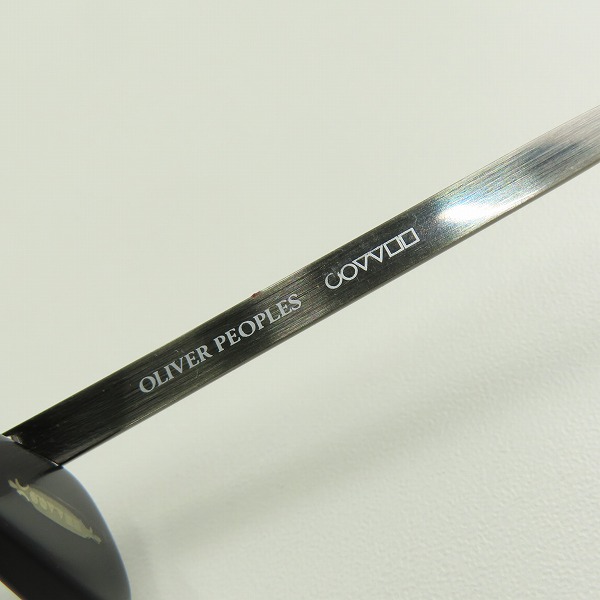 実際に弊社で買取させて頂いたOLIVER PEOPLES/オリバーピープルズ Mckinley/マッキンリー BK ボストン型跳ね上げタイプ サングラス/アイウェアの画像 5枚目