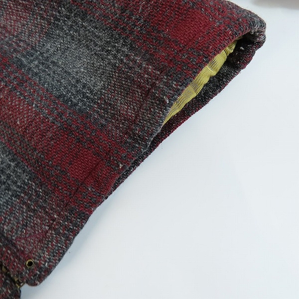 実際に弊社で買取させて頂いたTHE FLAT HEAD/フラットヘッド ウール混 ジップアップ ジャケット/38の画像 7枚目