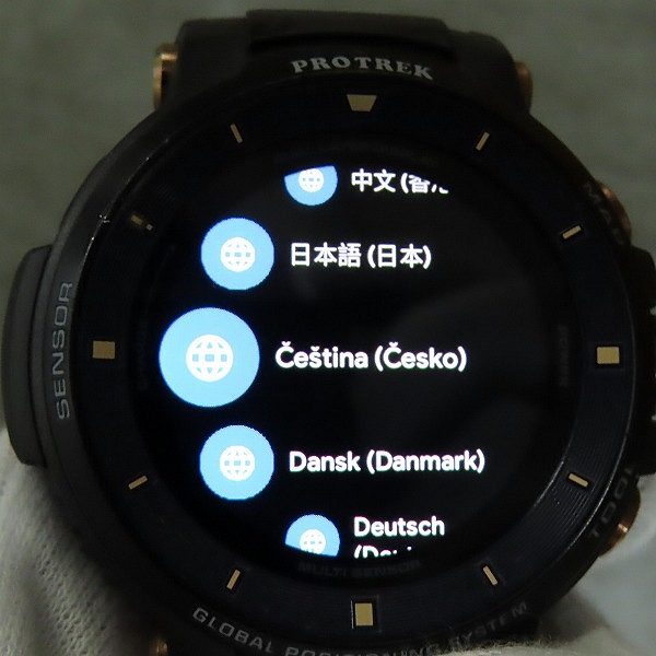 実際に弊社で買取させて頂いたCASIO/カシオ PRO TREK/プロトレック WSD-F30SC-BKの画像 5枚目