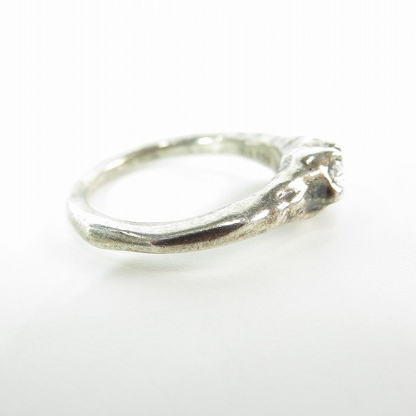 実際に弊社で買取させて頂いたBloody Mary/ブラッディマリー 昼/Elix エリクス リングB -地- /ホワイトトパーズ 10号の画像 4枚目