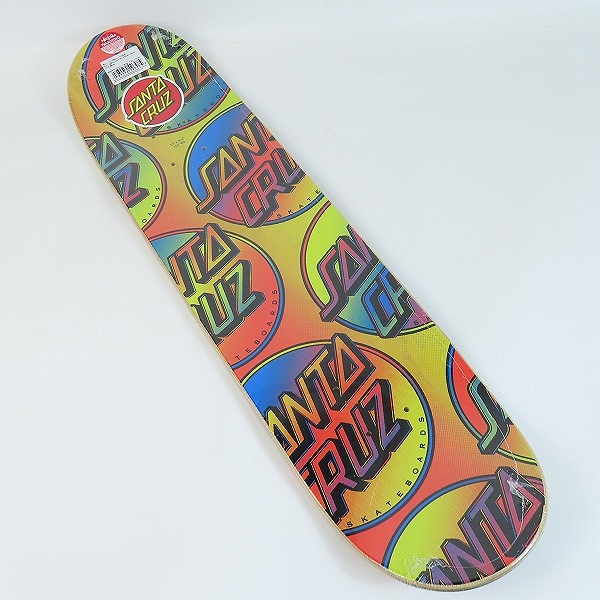 実際に弊社で買取させて頂いた【未開封】SANTA CRUZ/サンタクルーズ CONTRA DOT スケートボード デッキの画像 1枚目