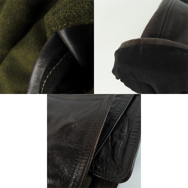 実際に弊社で買取させて頂いたBUZZ RICKSON'S/バズリクソンズ ウィリアム ギブソンコレクション レザーPコート BR80525/40の画像 7枚目