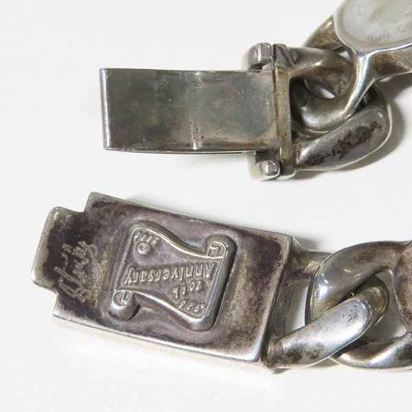 実際に弊社で買取させて頂いたSTANLEY GUESS/スタンリーゲス ラウンドマルチシェルブレスレットの画像 4枚目