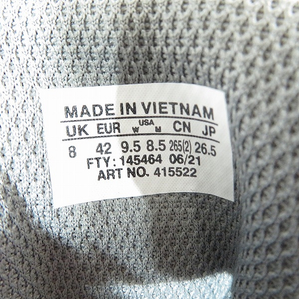 実際に弊社で買取させて頂いた【未使用】Salomon/サロモン XA-PRO ゴアテックス スニーカー BEAMS 415522/26.5の画像 5枚目