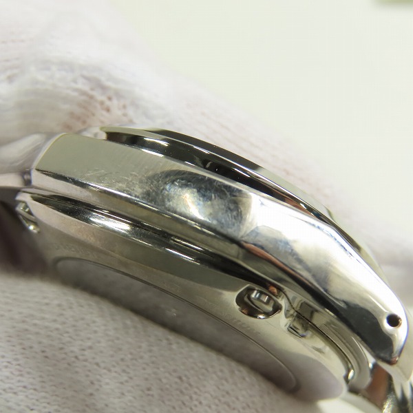 実際に弊社で買取させて頂いたSEIKO/セイコー BRIGHTZ/ブライツ レトログラード  琺瑯文字盤 自動巻き チタンケース シースルーバック  SAGN007の画像 7枚目