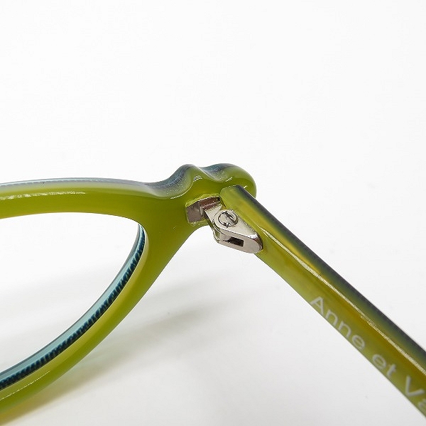 実際に弊社で買取させて頂いたAnne et Valentin/アンバレンタイン FAT 7R メガネフレームの画像 6枚目