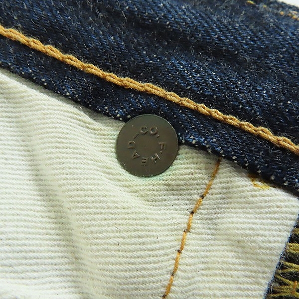 実際に弊社で買取させて頂いたTHE FLAT HEAD/フラットヘッド ボタンフライ デニムパンツ/ジーンズ/31の画像 6枚目