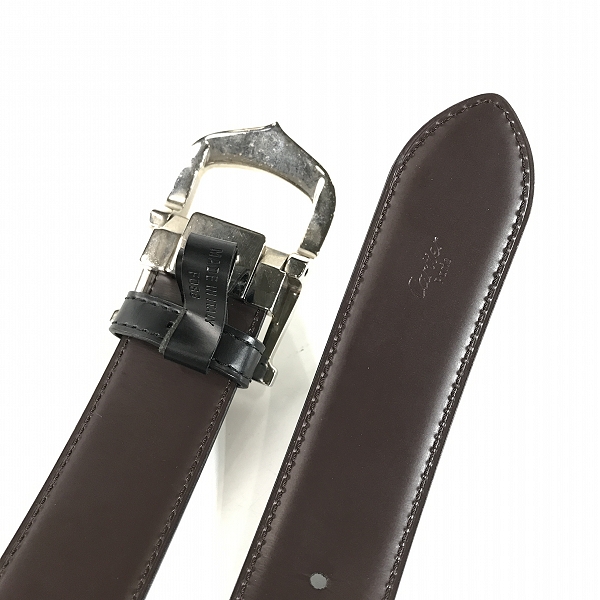 実際に弊社で買取させて頂いたCartier/カルティエ Cアロンジェ バックル レザーベルト の画像 2枚目