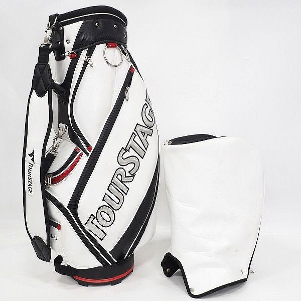 実際に弊社で買取させて頂いたBRIDGESTONE/ブリヂストン TOURSTAGE/ツアーステージ V002 11本セット FLEX：S キャディバッグ付き の画像 9枚目