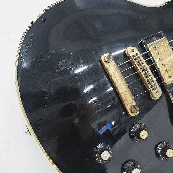 実際に弊社で買取させて頂いた★【難有り】Greco/グレコ レスポールカスタムType エレキギター 1979年製 ジャパンビンテージ ソフトケース付の画像 5枚目