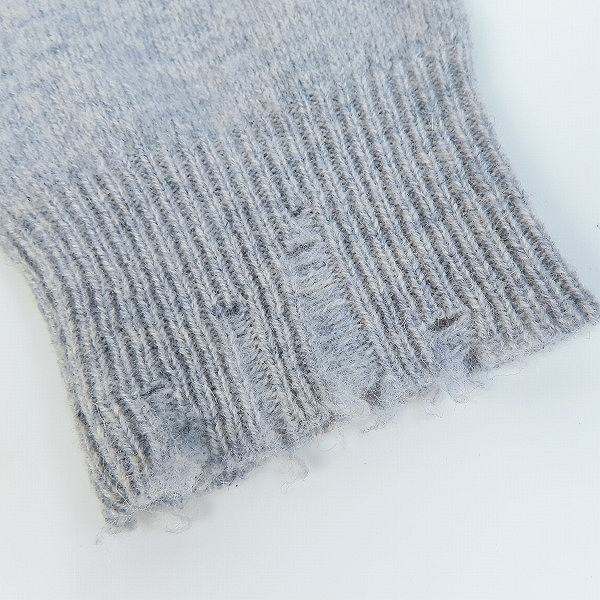 実際に弊社で買取させて頂いたDIESEL/ディーセル 23AW ルーズフィットカーディガン ヴィンテージ加工/Mの画像 9枚目