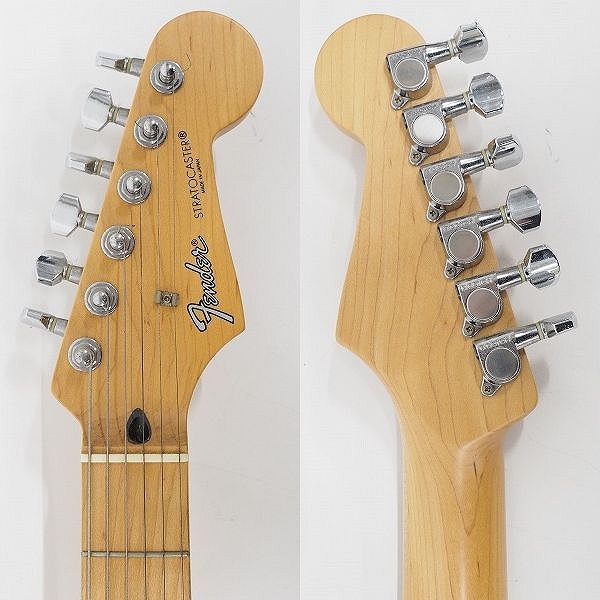 実際に弊社で買取させて頂いた★Fender Japan/フェンダージャパン ST-STD Stratocaster/ストラトキャスター エレキギター ソフトケース付の画像 2枚目