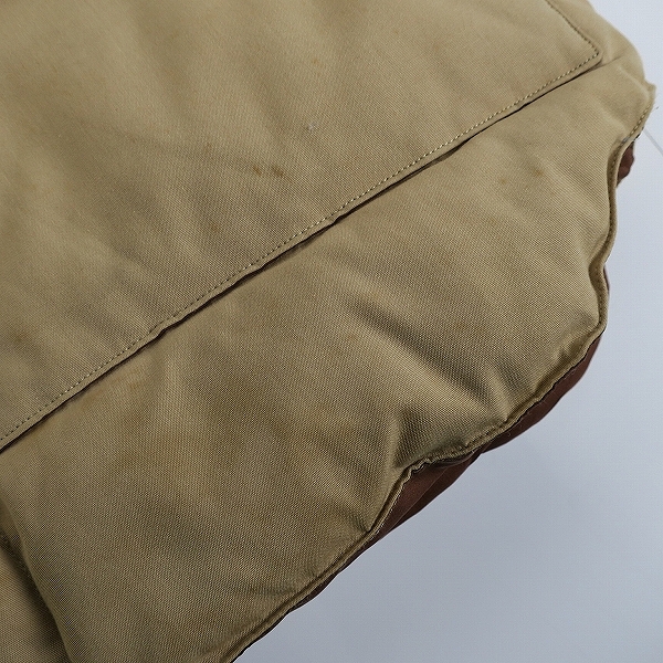 実際に弊社で買取させて頂いたSUGAR CANE/シュガーケーン 部分レザーヨークダウンベスト/SC10910/Mの画像 8枚目