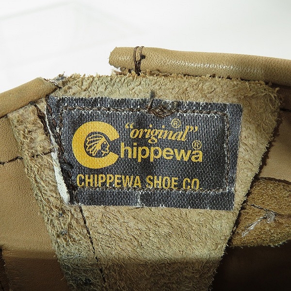 実際に弊社で買取させて頂いたCHIPPEWA/チペワ ショート モック エンジニア ブーツ 97875/8Eの画像 7枚目