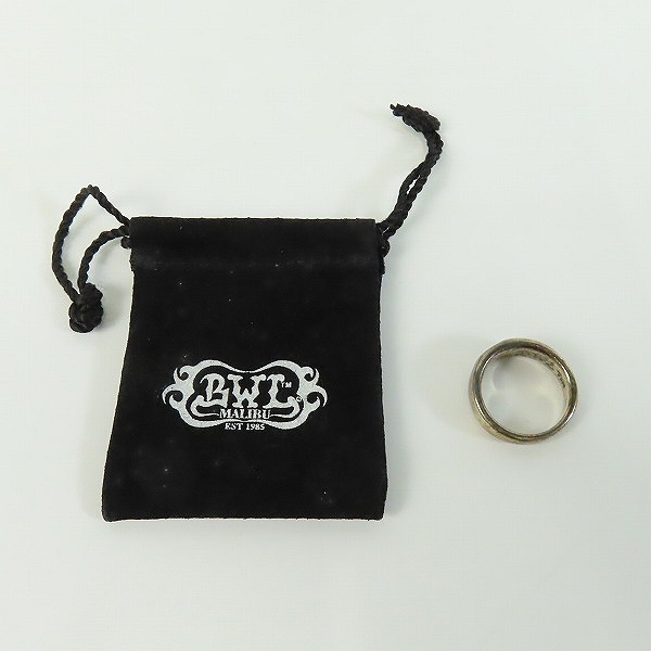 実際に弊社で買取させて頂いたBill Wall Leather/BWL/ビルウォールレザー スムース Cクロス クロス リング 21号の画像 9枚目