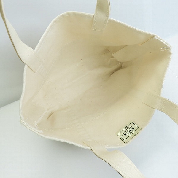 実際に弊社で買取させて頂いたL.L.Bean×BEAMS/エルエルビーン×ビームス キャンバストートバッグの画像 3枚目