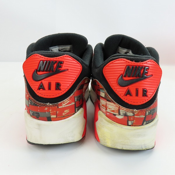 実際に弊社で買取させて頂いたNIKE×atmos/ナイキ×アトモス AIR MAX 90 PRNT エアマックス90 AQ0926-001/25の画像 1枚目