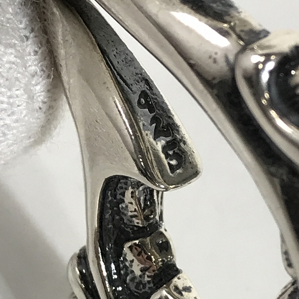 実際に弊社で買取させて頂いたTRAVIS WALKER/トラヴィスワーカー ドラゴンテイルペンダント/チェーン付きの画像 5枚目