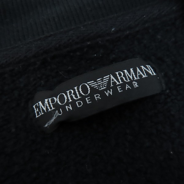 実際に弊社で買取させて頂いたEMPORIO ARMANI/エンポリオ・アルマーニ アンダーウェア ジップアップスウェット/Mの画像 2枚目