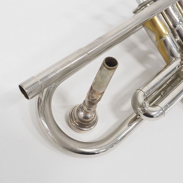 実際に弊社で買取させて頂いた【難有り】YAMAHA/ヤマハ YTR-136/YTR136 トランペット シルバー ソフトケース付 の画像 8枚目