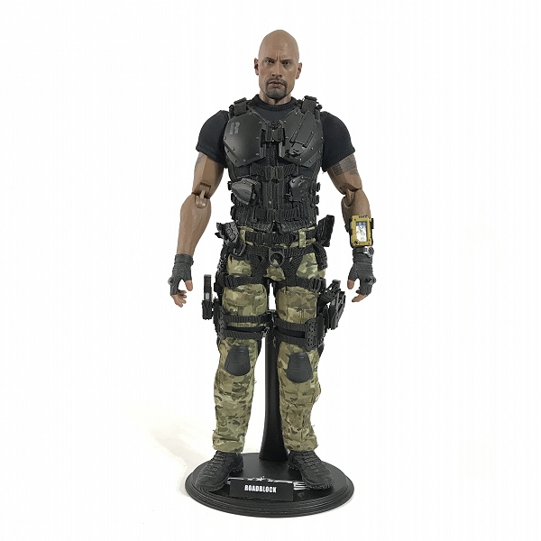 実際に弊社で買取させて頂いたHOTTOYS/ホットトイズ G.I.ジョー ROADBLOCK ドウェイン・ジョンソン 1/6スケール 