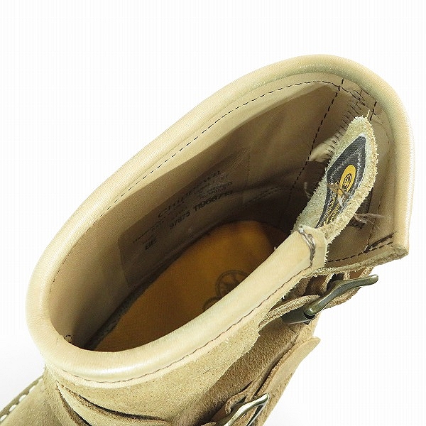 実際に弊社で買取させて頂いたCHIPPEWA/チペワ ショート モック エンジニア ブーツ 97875/8Eの画像 4枚目
