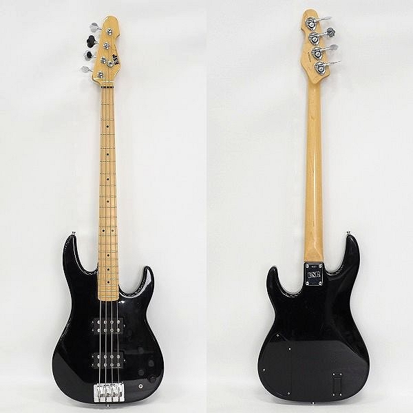 実際に弊社で買取させて頂いた★【難有り】ESP/イーエスピー AP-230SL アクティブ 4弦エレキベース BLACK ギグケース付の画像 1枚目
