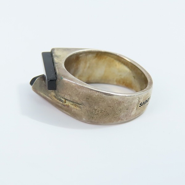実際に弊社で買取させて頂いたSAINT LAURENT/サンローラン 捻りデザイン リング 20号の画像 2枚目